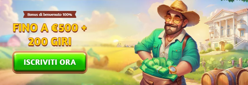 Bonus di registrazione Billy Bets